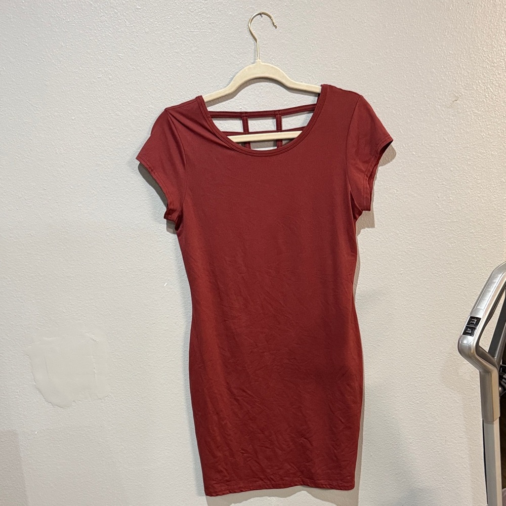 Hot Kiss Red Mini Dress